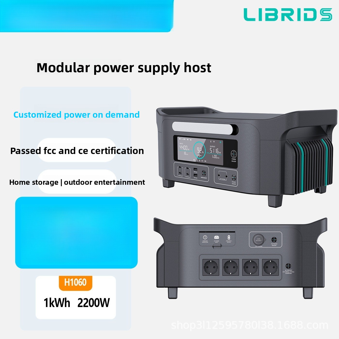 Modular Power Supply - Lirui Librids Modular Photovoltaic Energy Storage
