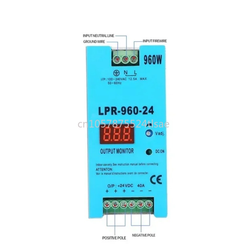 Smps Power Supply - SMPS LPR-960-24: Single Output, 960W (24V