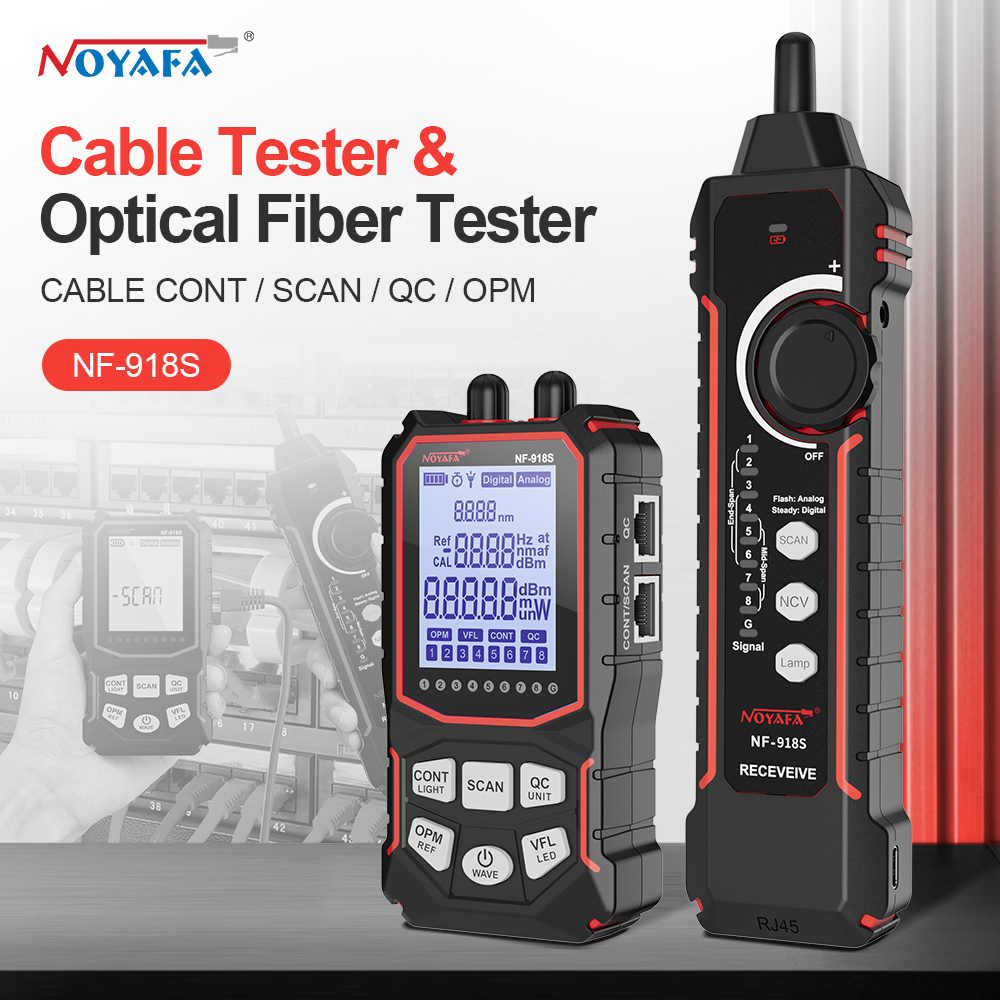Power Supply Tester - Noyafa Network Cable Tester LCD Display