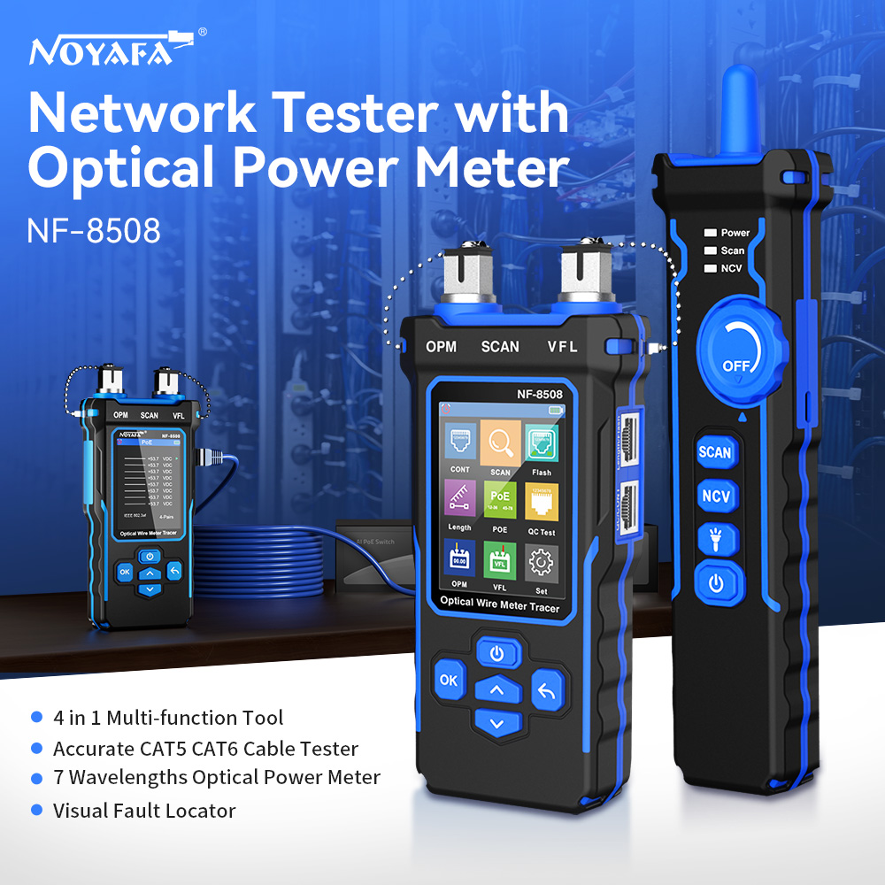 Power Supply Tester - NOYAFA NF-8508 Cable Tracker LAN Optical