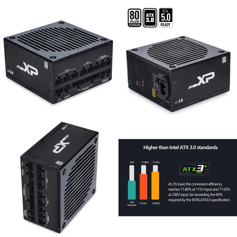 Pc Power Supply - 【CHIMU HOME】 850/1000/1200W 80 Plus Gold
