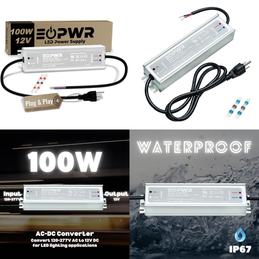 Ac Power Supply - LED Driver Waterproof IP67 Power Supply