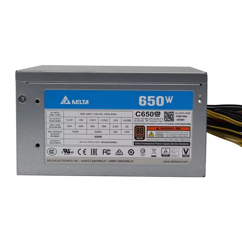 Power Supply 650W - New Original AuthenticHigh Quality Delta C650