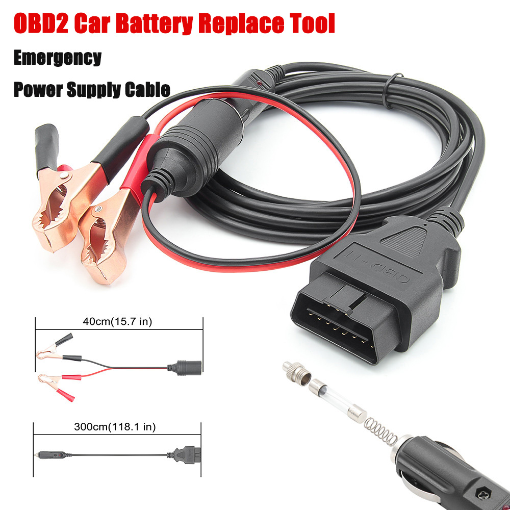Power Supply Tester - OBD2 Automotive Battery Replace Diagnostic Tools