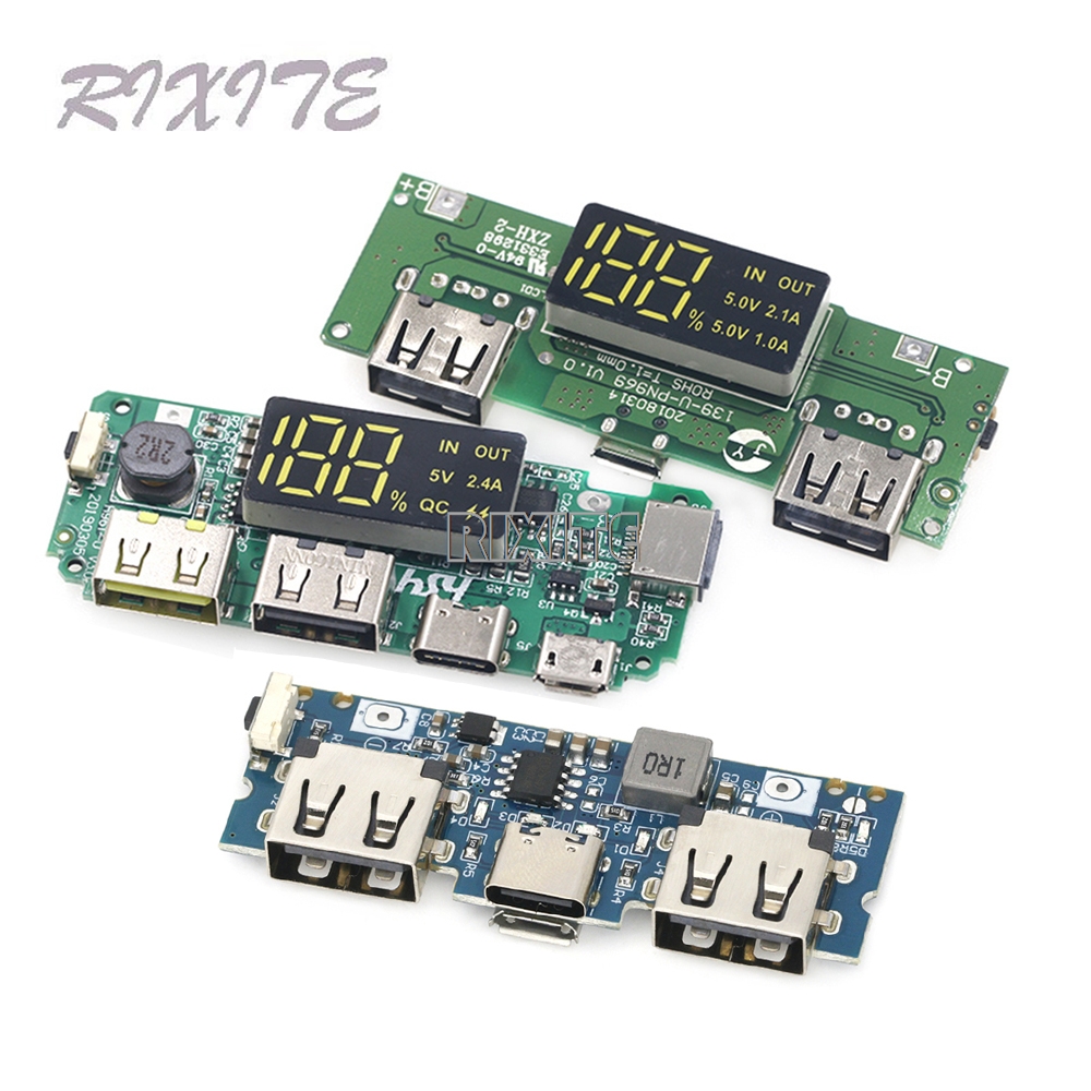 Modular Power Supply - Lithium Battery Charger Board LED Dual