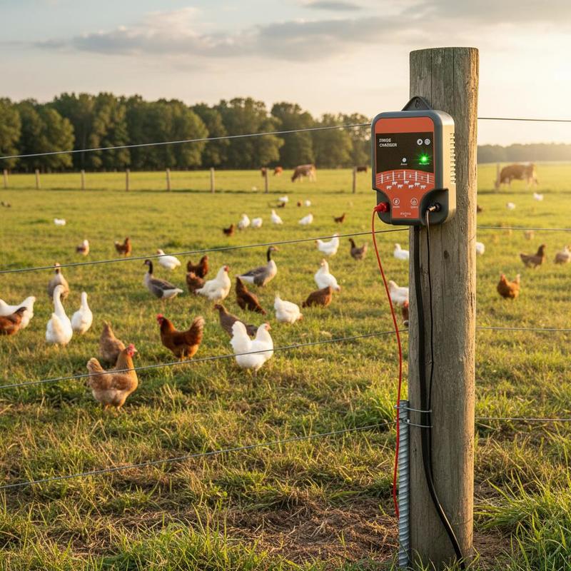 Ac Power Supply - Livestock Energizer 10kV 2J For Farm