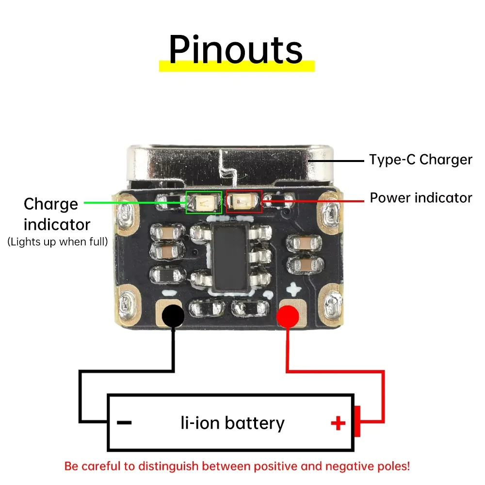 1-50PCS Type-C 18650 Lithium B - огляд і ціна Modular Power Supply