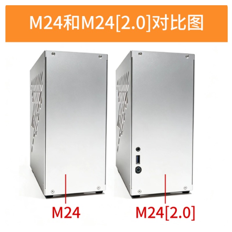 M24 Mini A4 ITX Chassis Full‑A - огляд і ціна Psu Computer
