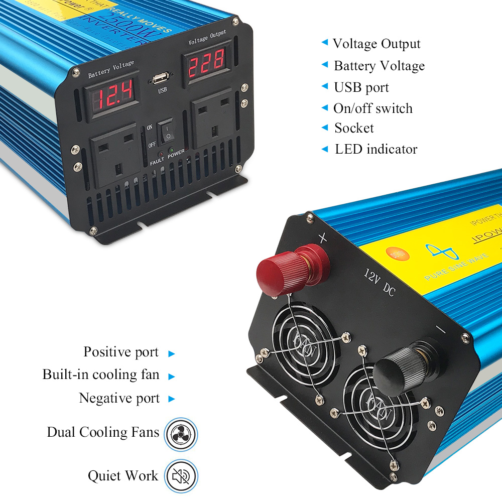 2026 Lvyuan Pure Sine Wave Inv - огляд і ціна Power Supply 12V