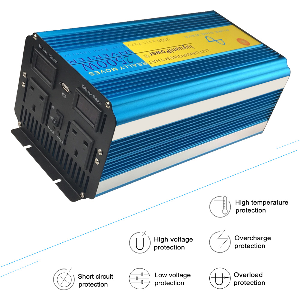 2026 Lvyuan Pure Sine Wave Inv - огляд і ціна Power Supply 12V