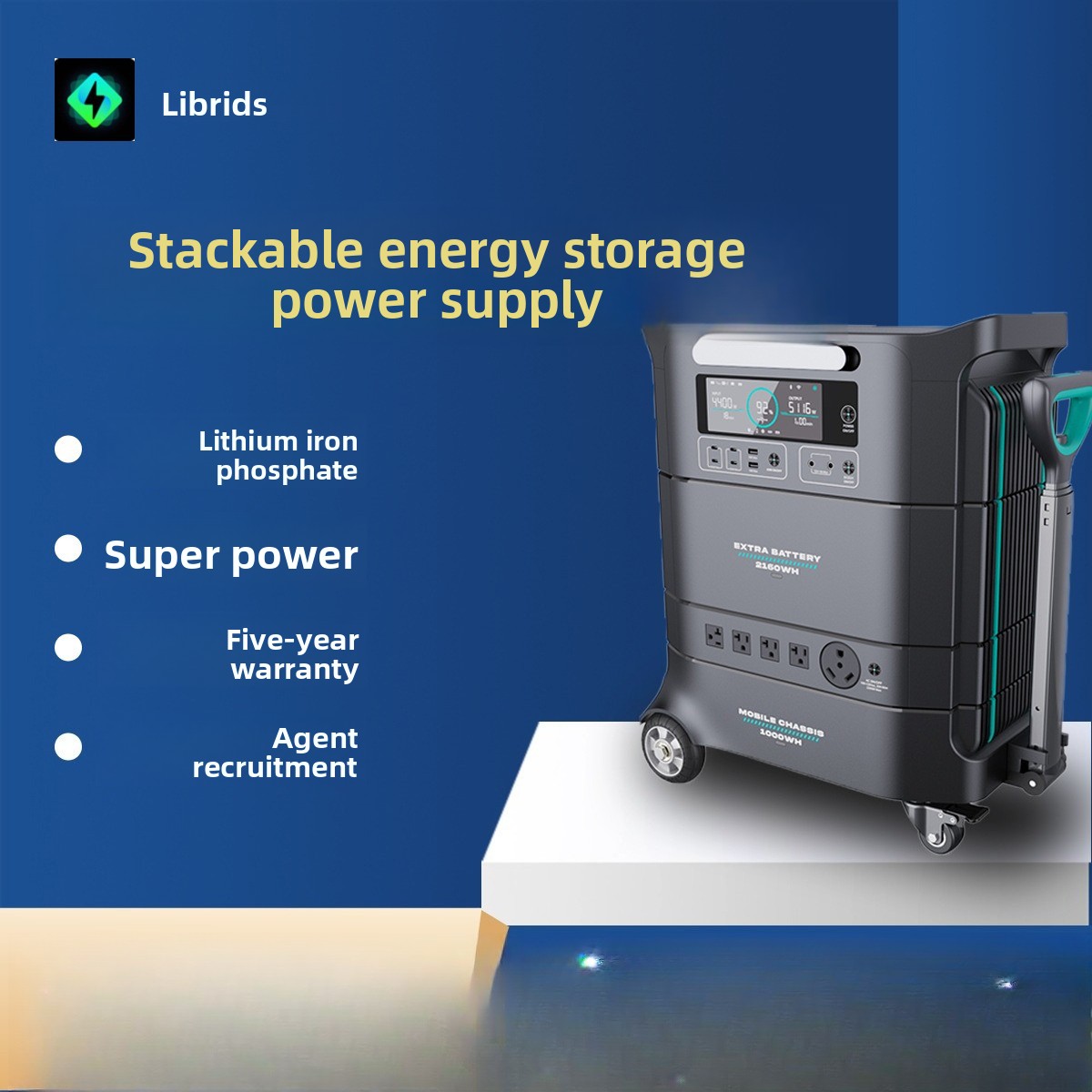 Librids Off-grid Energy Storag - огляд і ціна Power Supply