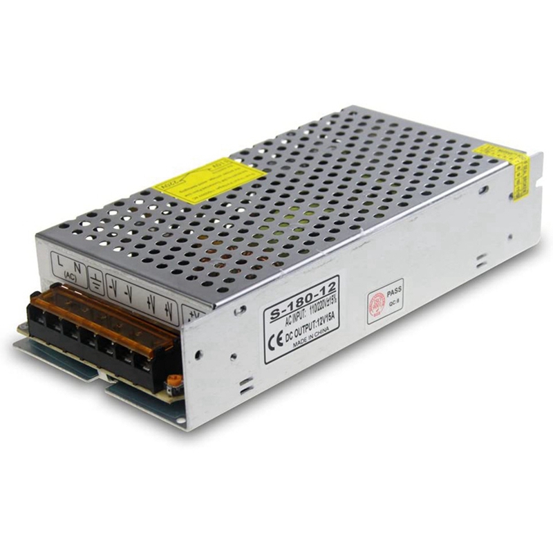 DC 12V 15A 180W Power Supply T - огляд і ціна Power Supply 12V