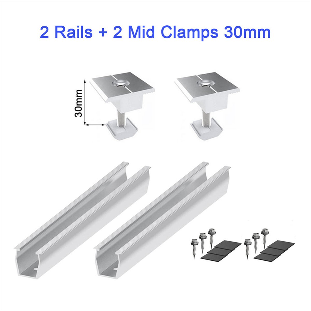 Solar Panel Mount Bracket Rail - огляд і ціна Power Supply