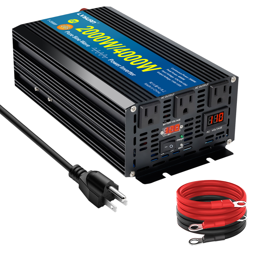 LVYUAN 1500W Inverter with UPS - огляд і ціна Power Supply 12V