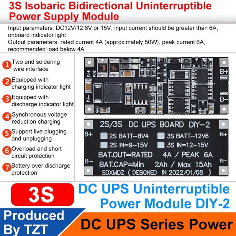 B27B DC 12V/15V 50W 4A UPS Pow - огляд і ціна Dc Power Supply 12V