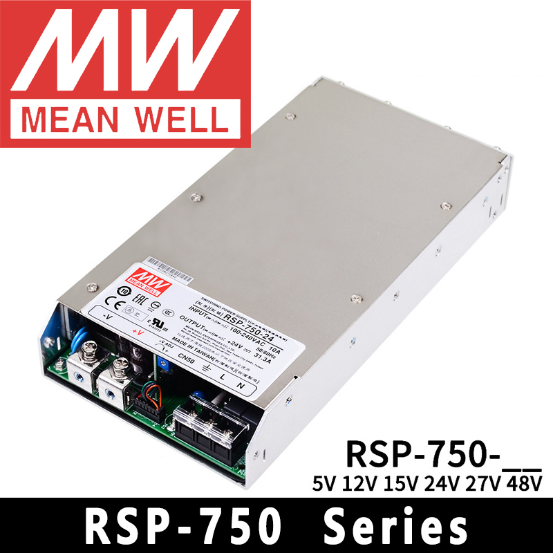 Mean Well RSP-750-5/12/15/24/2 - огляд і ціна Power Supply 750W