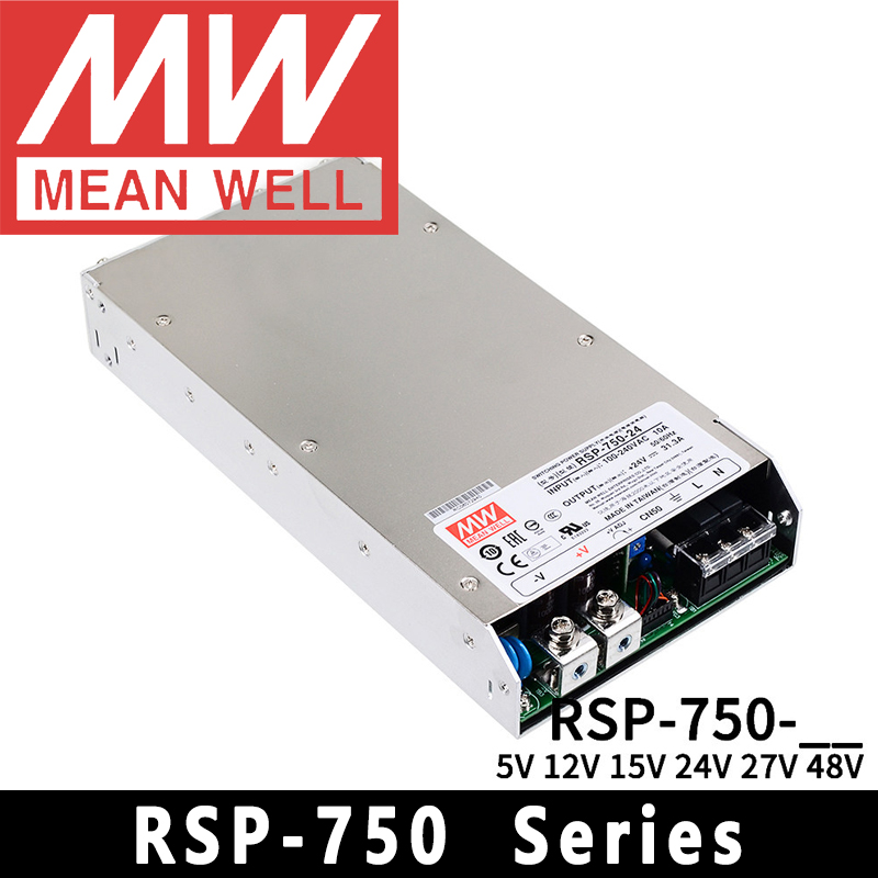 Mean Well RSP-750-5/12/15/24/2 - огляд і ціна Power Supply 750W
