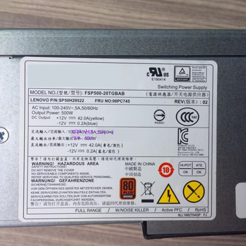 New Original PSU TFX 310 410 5 - огляд і ціна Power Supply 500W