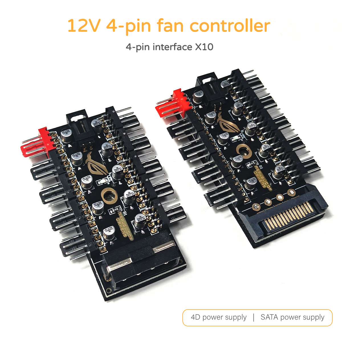 12V 4-Pin PWM Fan Controller H - огляд і ціна Pc Power Supply