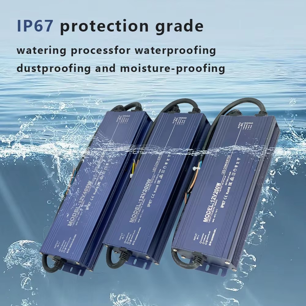 IP67 Waterproof Input 110V-265 - огляд і ціна Power Supply 12V