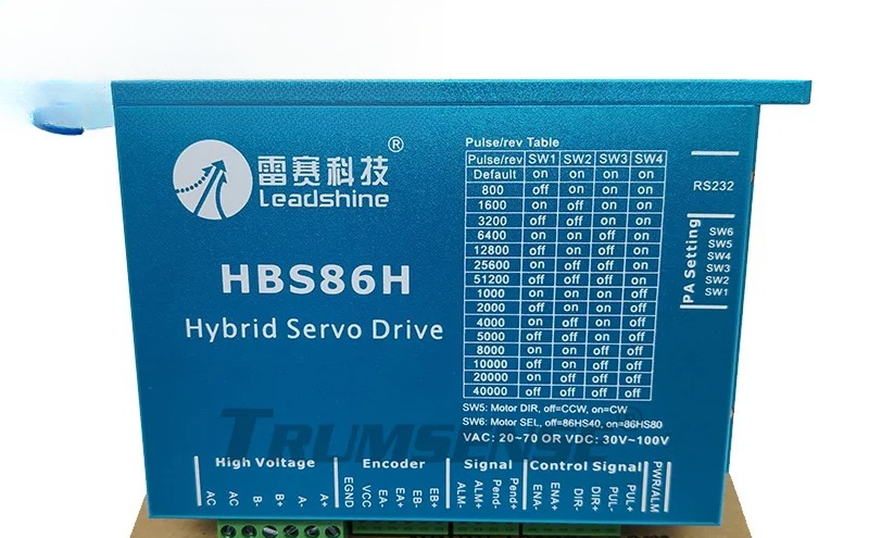 Leadshine HBS86H Hybrid Servo  - огляд і ціна Ac Power Supply