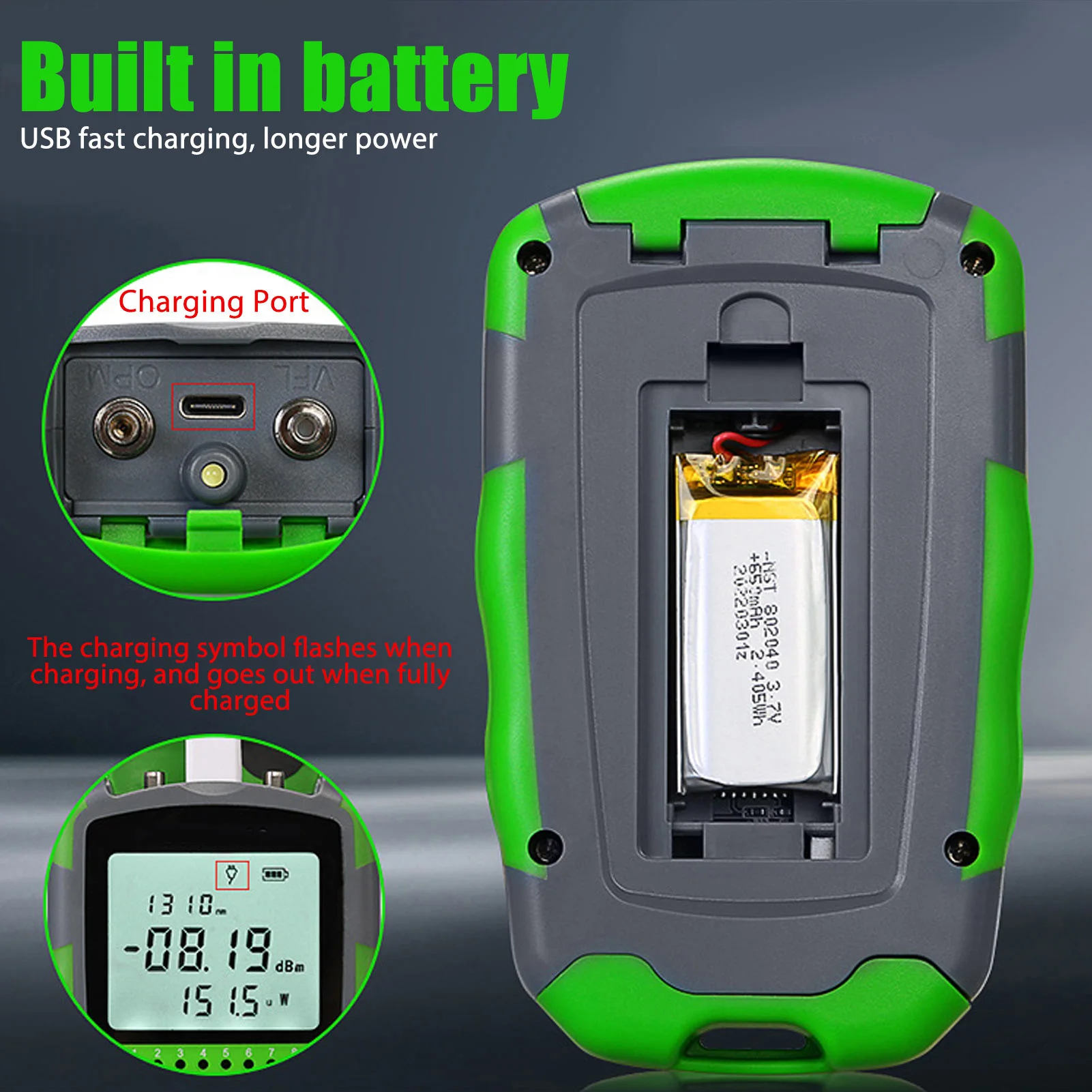 Red Light  Optic Cable Power T - огляд і ціна Power Supply Tester