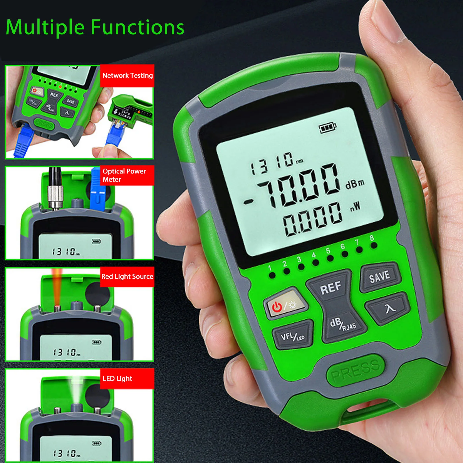 Red Light  Optic Cable Power T - огляд і ціна Power Supply Tester