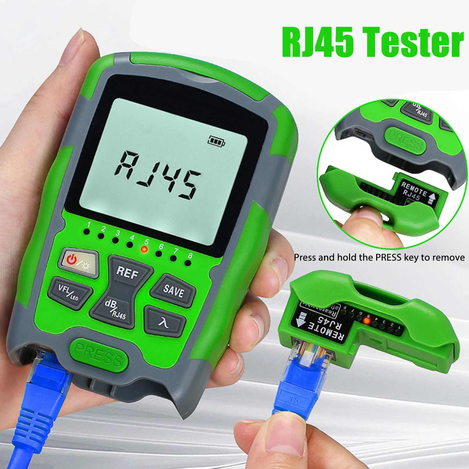 Red Light  Optic Cable Power T - огляд і ціна Power Supply Tester