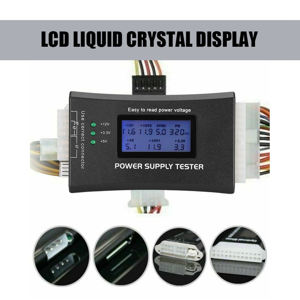 LCD Display ATX Power Supply T - огляд і ціна Power Supply Tester