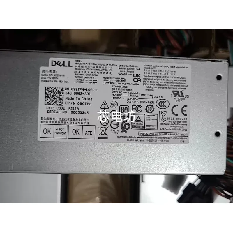 for Dell 600W 500W Power Suppl - огляд і ціна Pc Power Supply