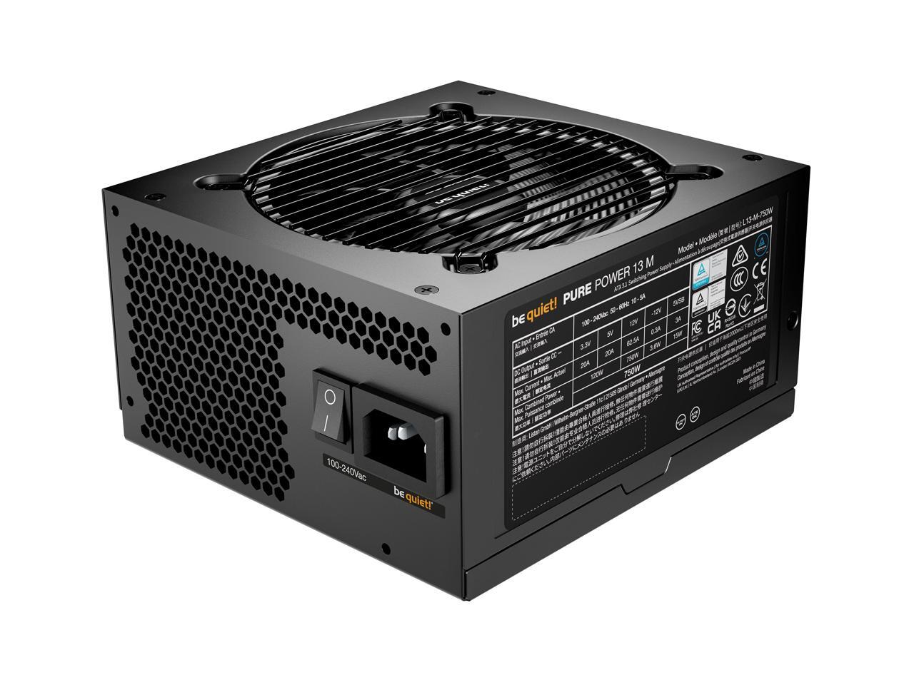 be quiet! Pure Power 13 M 750W - огляд і ціна Power Supply 750W