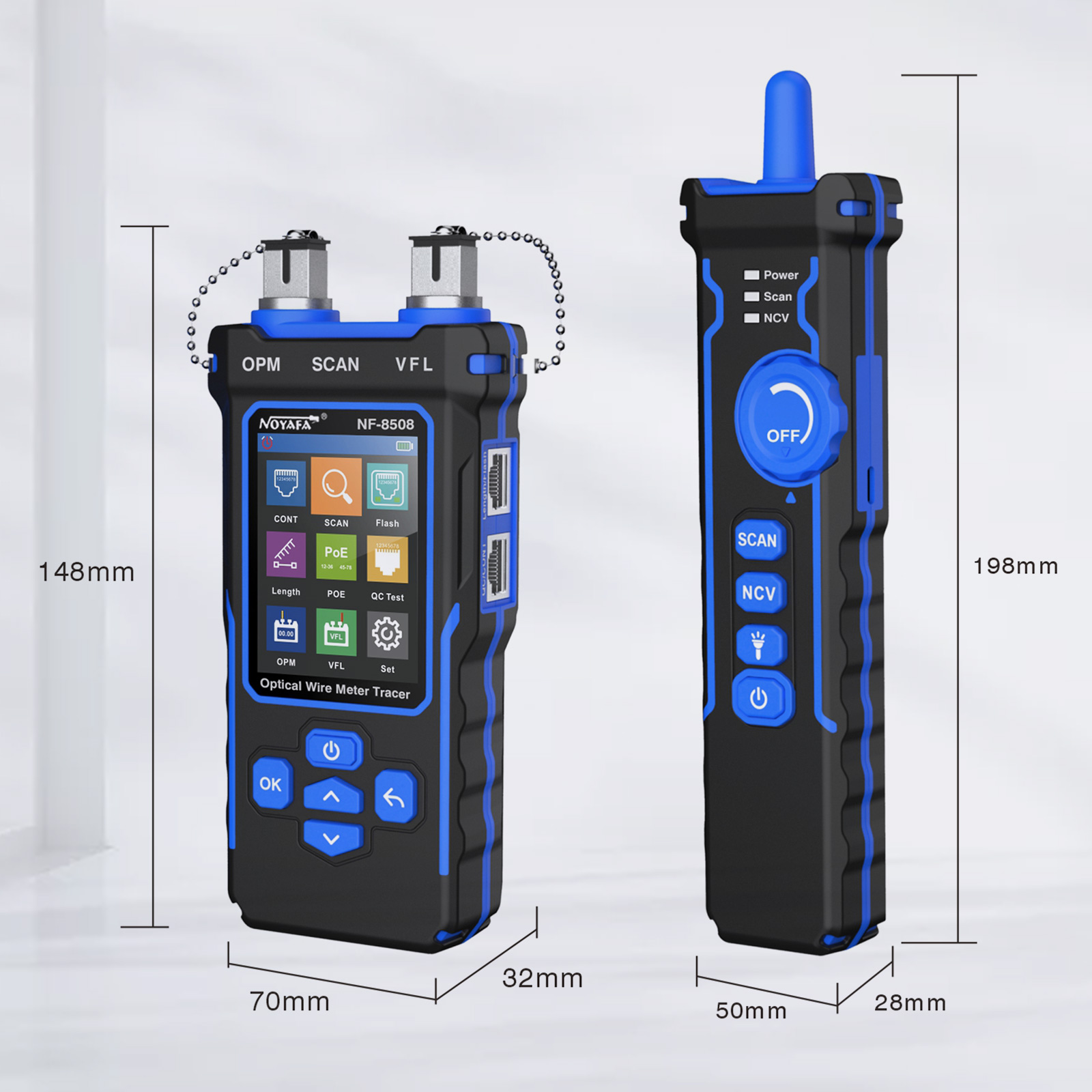 NOYAFA NF-8508  Cable Tracker  - огляд і ціна Power Supply Tester