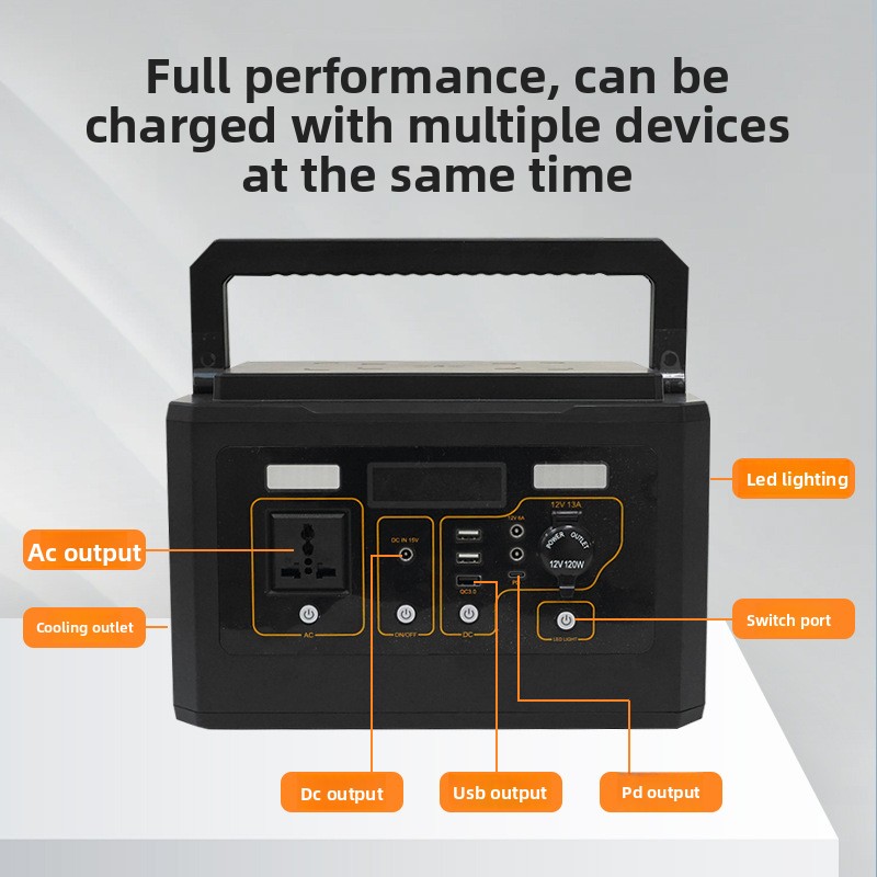 Portable 500W High Power MPPT  - огляд і ціна Power Supply 500W