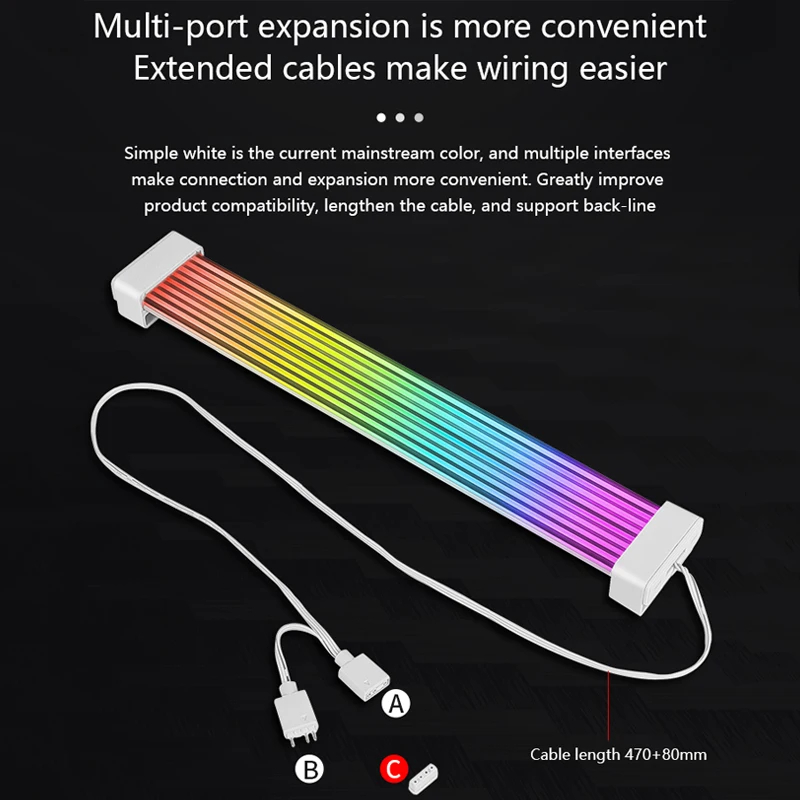 5V 3Pin ARGB Sync PC Cable 8/2 - огляд і ціна Power Supply