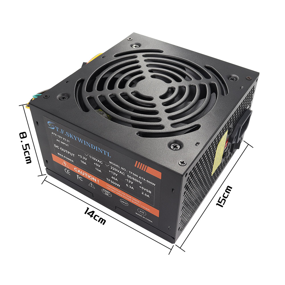 Cheap 500W Black ATX Desktop G - огляд і ціна Power Supply 650W