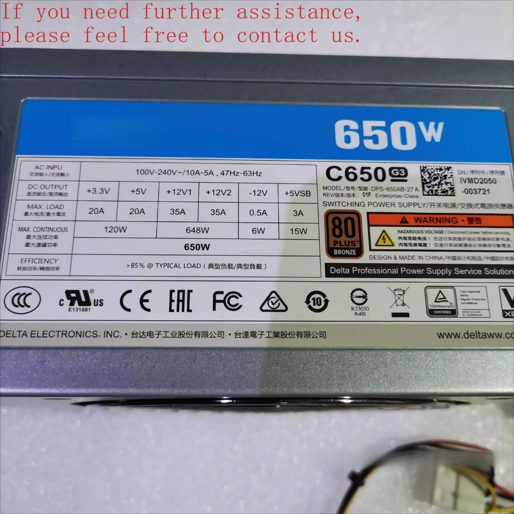 For Antiac 850W Full Module De - огляд і ціна Power Supply 650W
