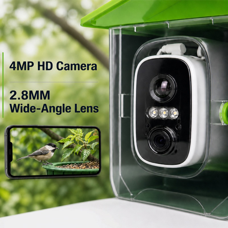 Camera Solar Bird Feeder D3-A1 - огляд і ціна Power Supply