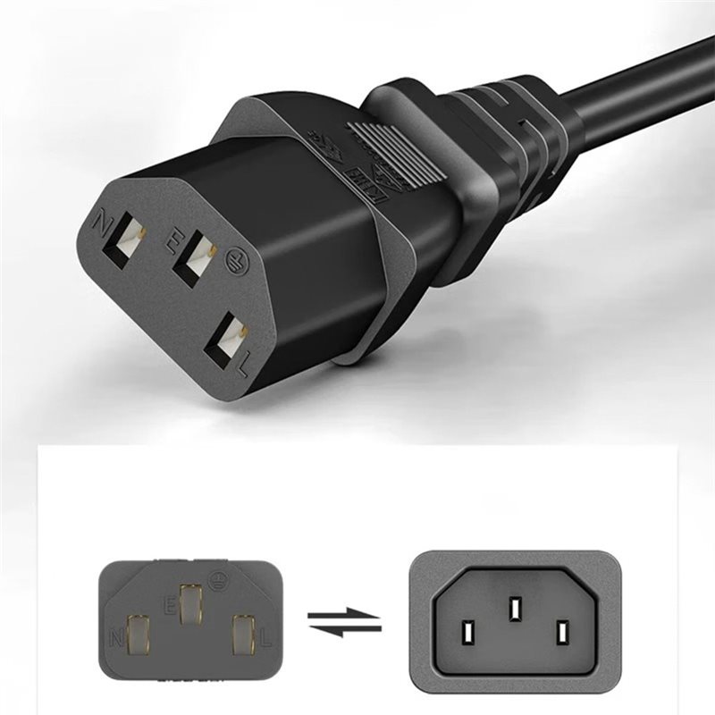 EU Plug C13 Power Supply Cable - огляд і ціна Psu Computer