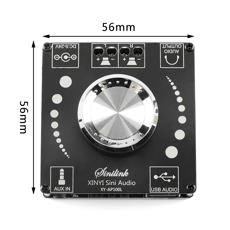 Stereo Digital Power Amplifier - огляд і ціна Modular Power Supply