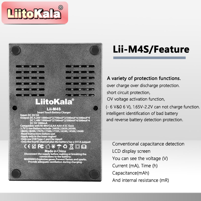 LiitoKala Lii-M4S Touch Charge - огляд і ціна Power Supply Tester