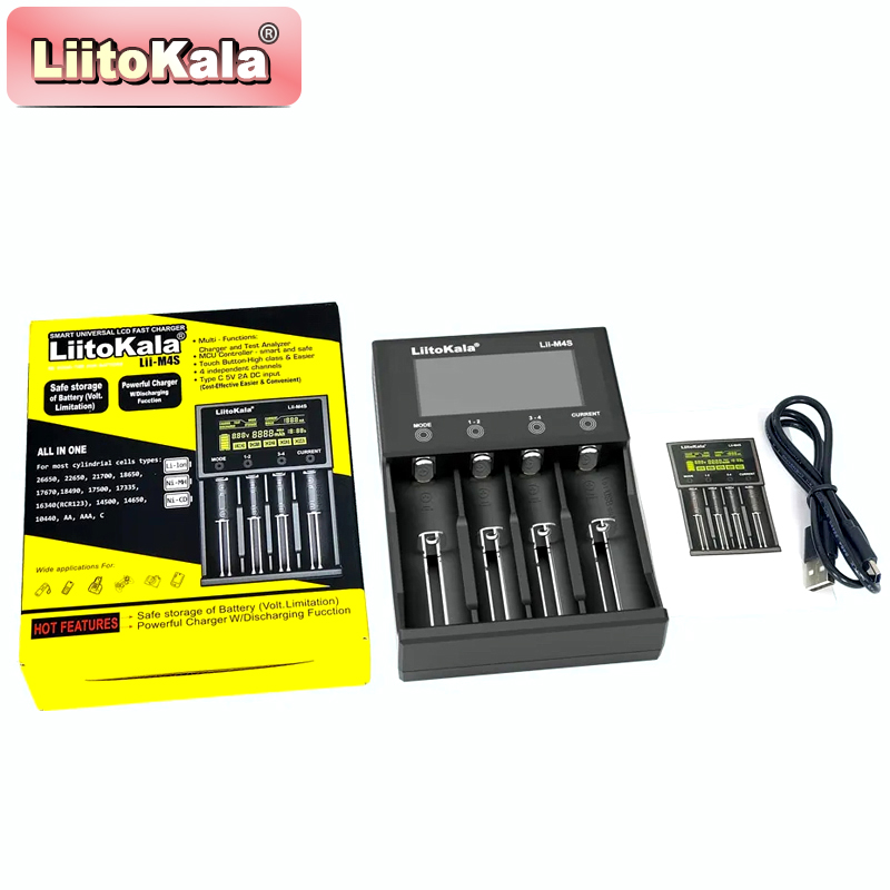 LiitoKala Lii-M4S Touch Charge - огляд і ціна Power Supply Tester