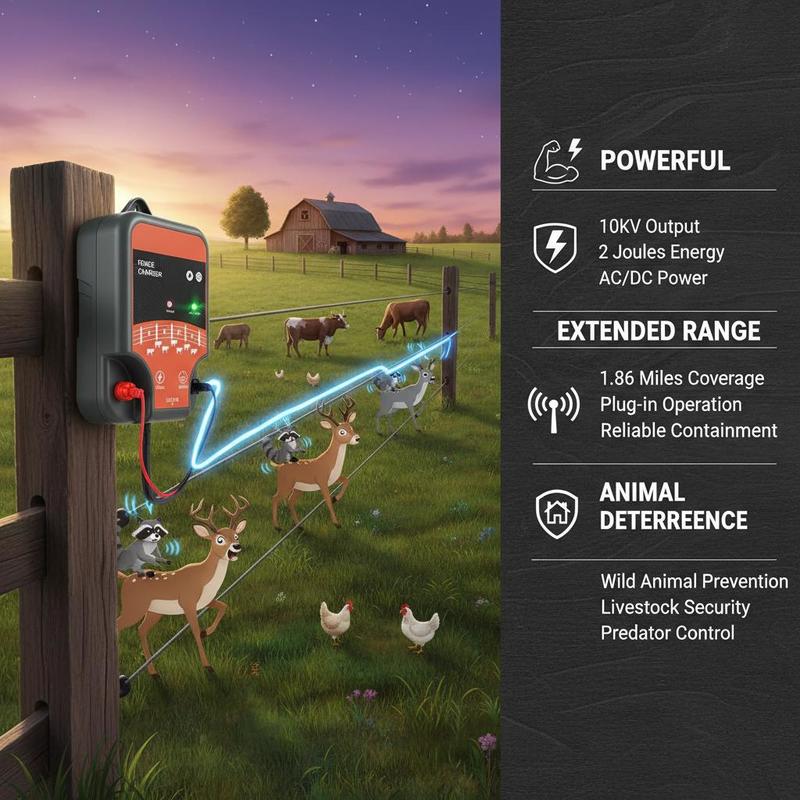Livestock Energizer 10kV 2J Fo - огляд і ціна Ac Power Supply